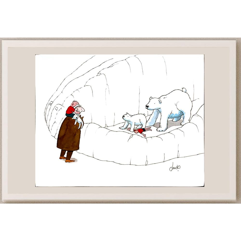 Ludo Goderis 29x21cm Orijinal Karikatür BOD05018