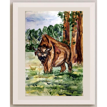 Ekaterina Zanchinskaya 43x30cm Orijinal Karikatür BOD05032