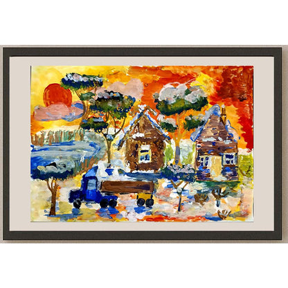 Artyom Ladyzieths 43x30cm Orijinal Karikatür BOD05033