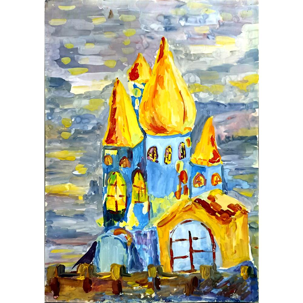 Maria Pavik 43x30cm Orijinal Karikatür BOD05034