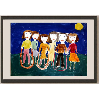 Mikheeva Lyudmila 43x30cm Orijinal Karikatür BOD05051