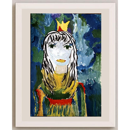 Lin Yulia 43x30cm Orijinal Karikatür BOD05058