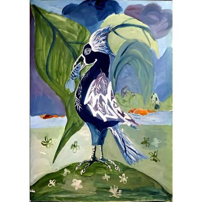 Nell Guletskaya 43x30cm Orijinal Karikatür BOD05078