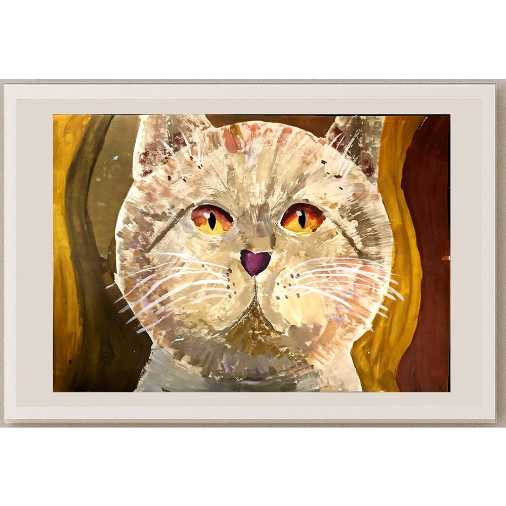 Oksana Simonova 43x30cm Orijinal Karikatür BOD05082