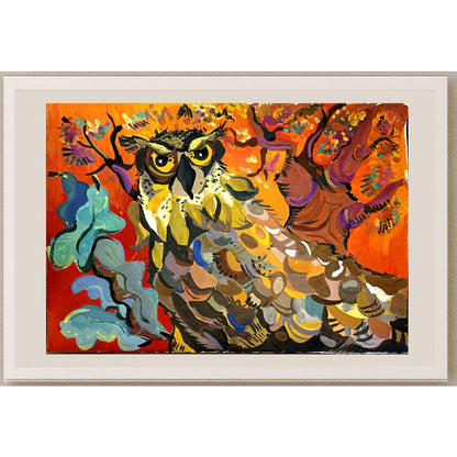 Vika Volchek 43x30cm Orijinal Karikatür BOD05085