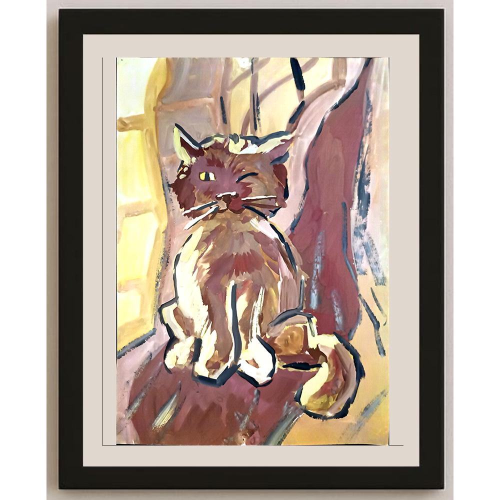 Tanya Shinkevich 43x30cm Orijinal Karikatür BOD05094