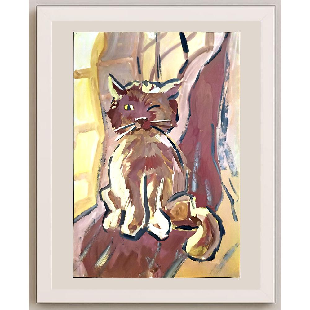 Tanya Shinkevich 43x30cm Orijinal Karikatür BOD05094