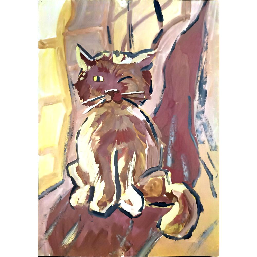 Tanya Shinkevich 43x30cm Orijinal Karikatür BOD05094
