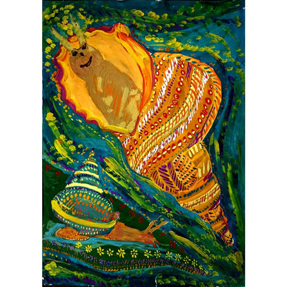 Natasha Bryu 43x30cm Orijinal Karikatür BOD05102