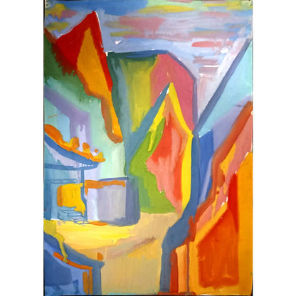 Alesia Golubina 43x30cm Orijinal Karikatür BOD05111