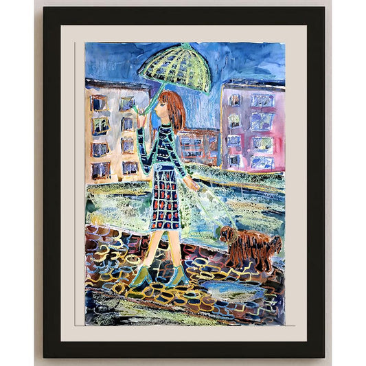 Valeria Kurukovich 43x30cm Orijinal Karikatür BOD05113
