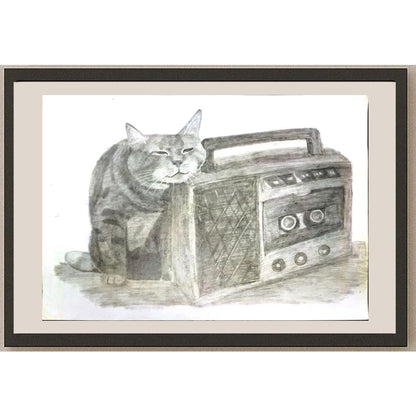 Tanya Shinkevich 43x30cm Orijinal Karikatür BOD05115