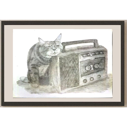 Tanya Shinkevich 43x30cm Orijinal Karikatür BOD05115