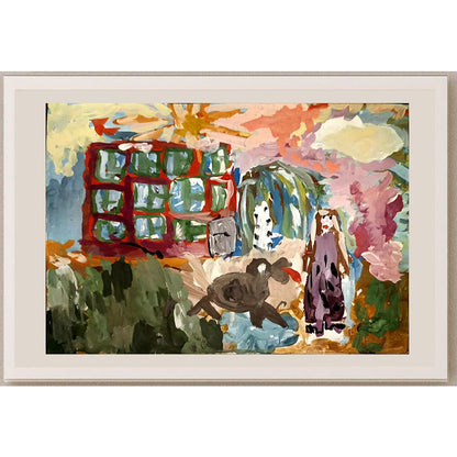 Olya Egorcina 43x30cm Orijinal Karikatür BOD05117