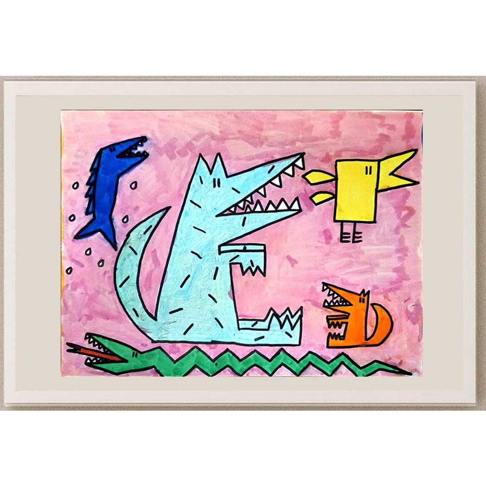 Alex Rogowski 43x30cm Orijinal Karikatür BOD05119