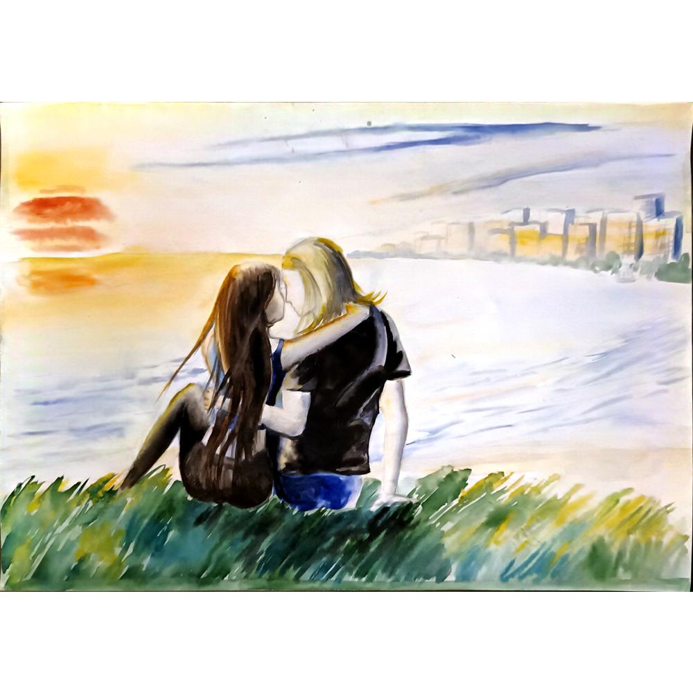 Dasha Apanasevich 43x30cm Orijinal Karikatür BOD05124