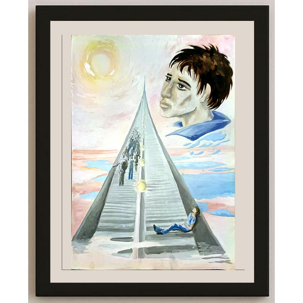 Dasha Apanasevich 43x30cm Orijinal Karikatür BOD05125