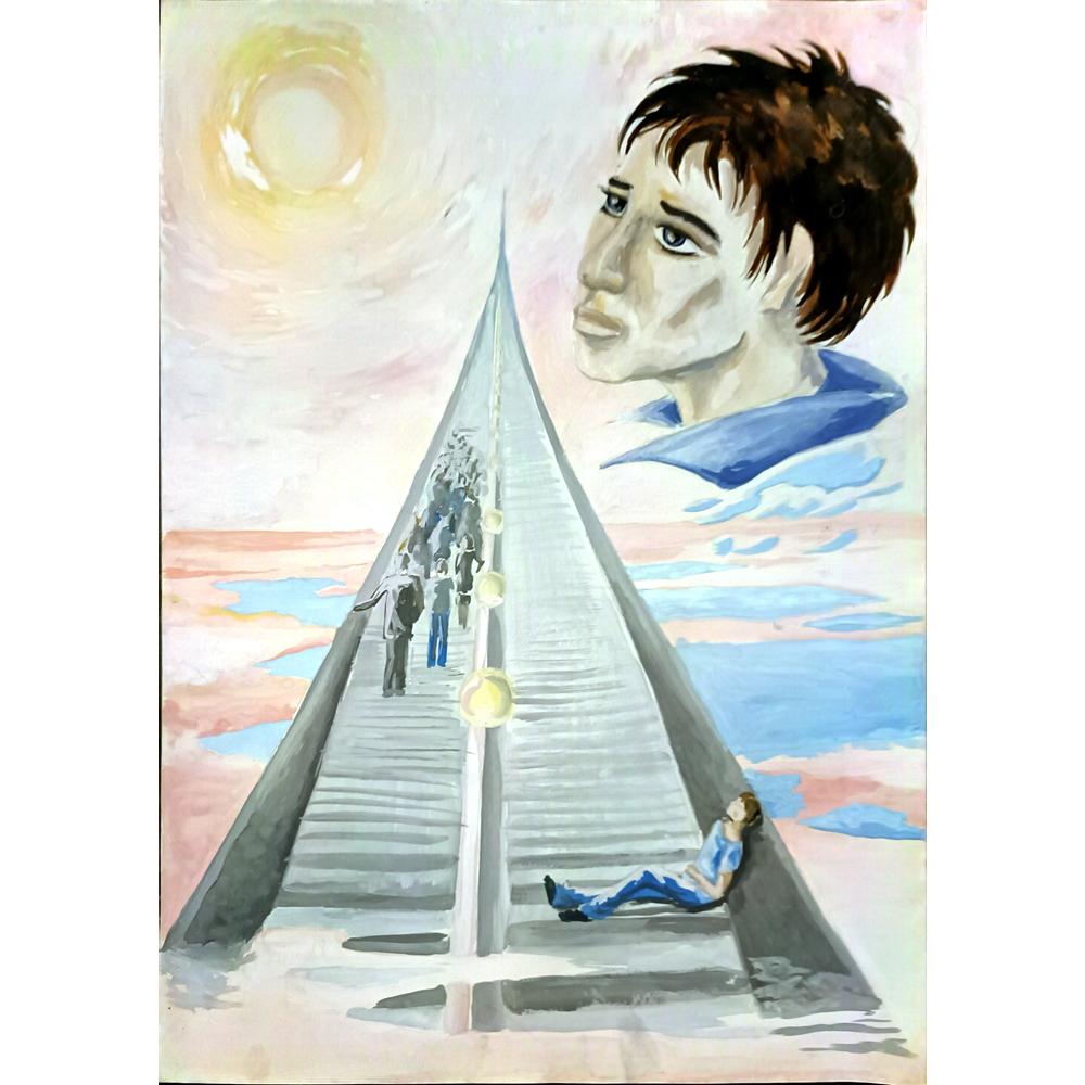 Dasha Apanasevich 43x30cm Orijinal Karikatür BOD05125