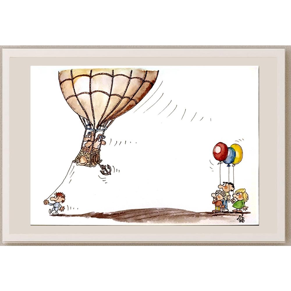 Irien Trendafilov 29x21cm Orijinal Karikatür BOD05142