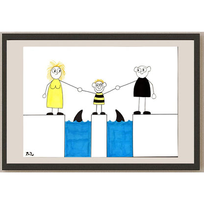 Louis Postruzin 29x21cm Orijinal Karikatür BOD05145