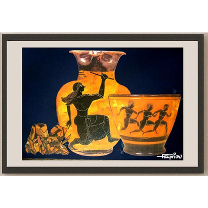 Grigoris Georgiou 29x21cm Orijinal Karikatür BOD05152