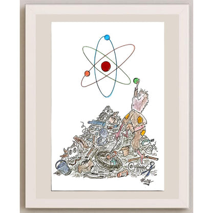 Petru Mureşan 29x21cm Orijinal Karikatür BOD05155