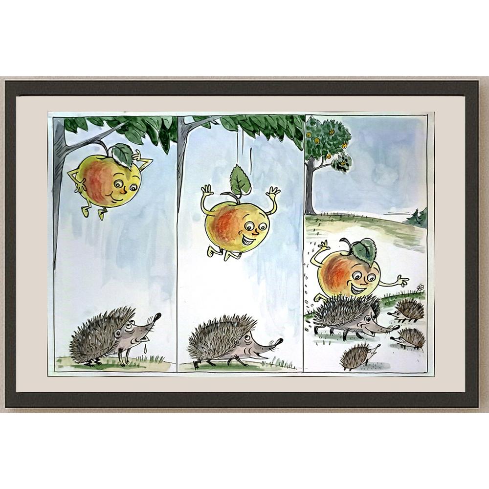 Valeriy Chmyriov 29x21cm Orijinal Karikatür BOD05161