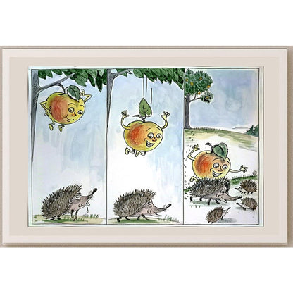 Valeriy Chmyriov 29x21cm Orijinal Karikatür BOD05161
