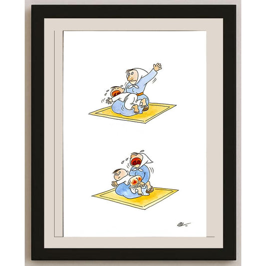Ba Bilig 29x21cm Orijinal Karikatür BOD05162