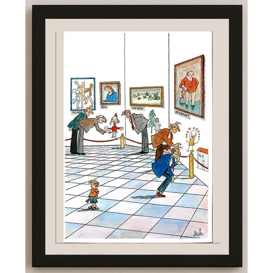 Darko Pavic 29x21cm Orijinal Karikatür BOD05171