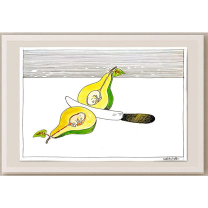 Henryk Cebula 29x21cm Orijinal Karikatür BOD05178