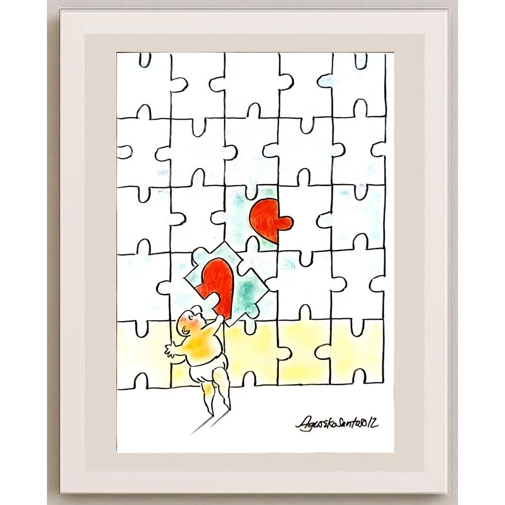 Agus Eko Santoso 29x21cm Orijinal Karikatür BOD05180