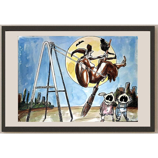 Darko Drlevic 29x21cm Orijinal Karikatür BOD05183