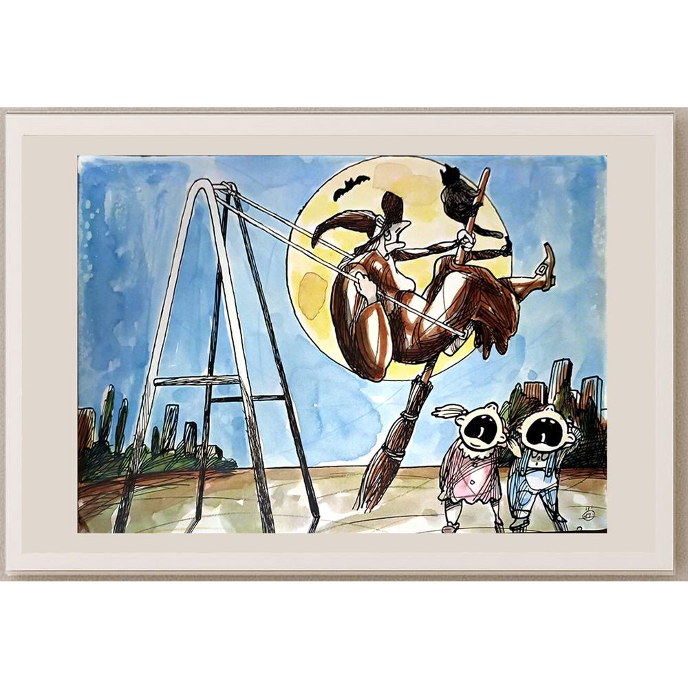 Darko Drlevic 29x21cm Orijinal Karikatür BOD05183
