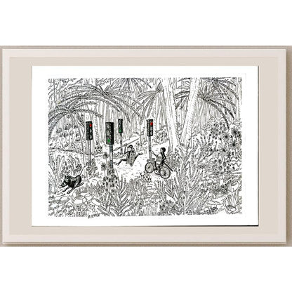 Luc Desheemaeker 33x21cm Orijinal Karikatür BOD05186