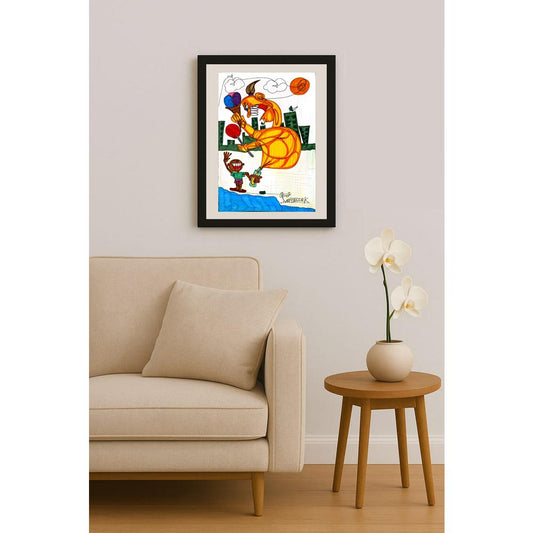 Omay Seddek Mostafa 29x21cm Orijinal Karikatür BOD05204