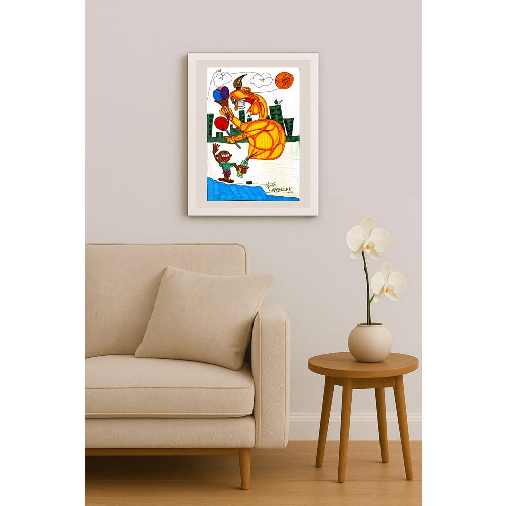 Omay Seddek Mostafa 29x21cm Orijinal Karikatür BOD05204