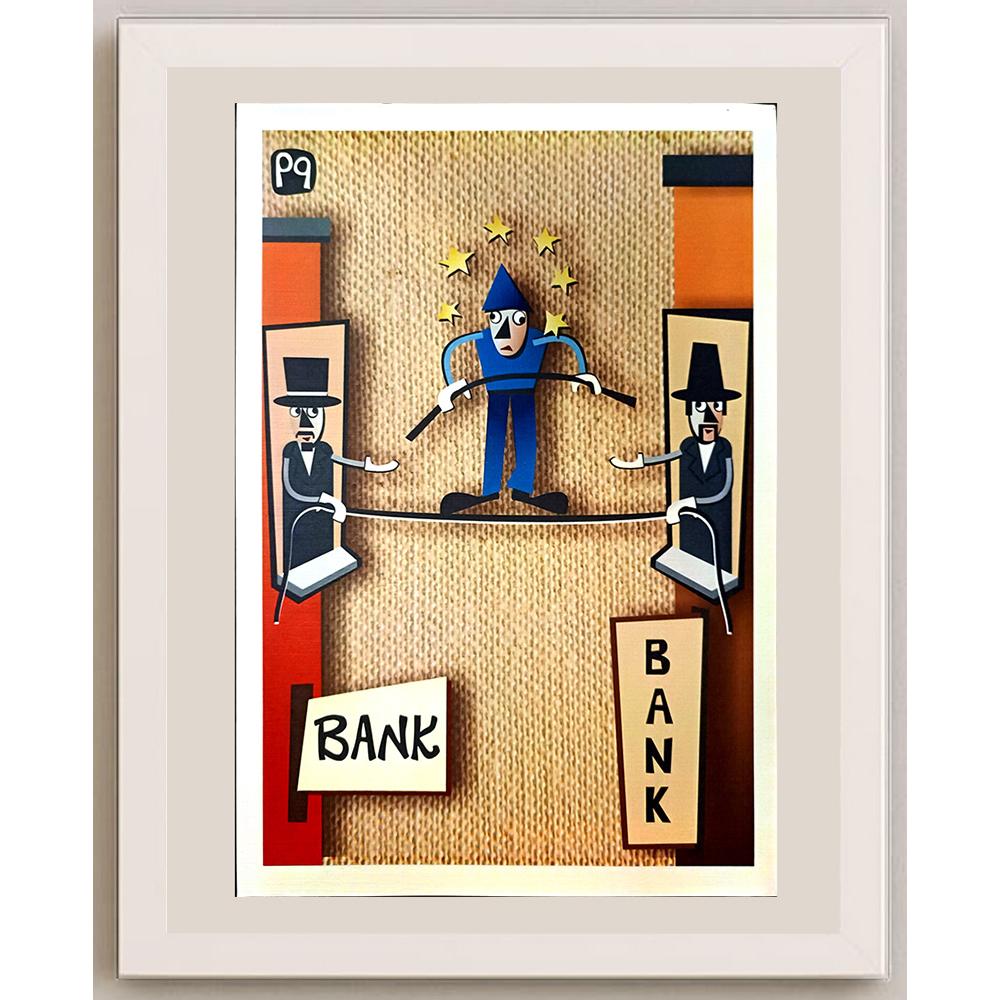 Pawel Strzelczyk 29x21cm Orijinal Karikatür BOD05208