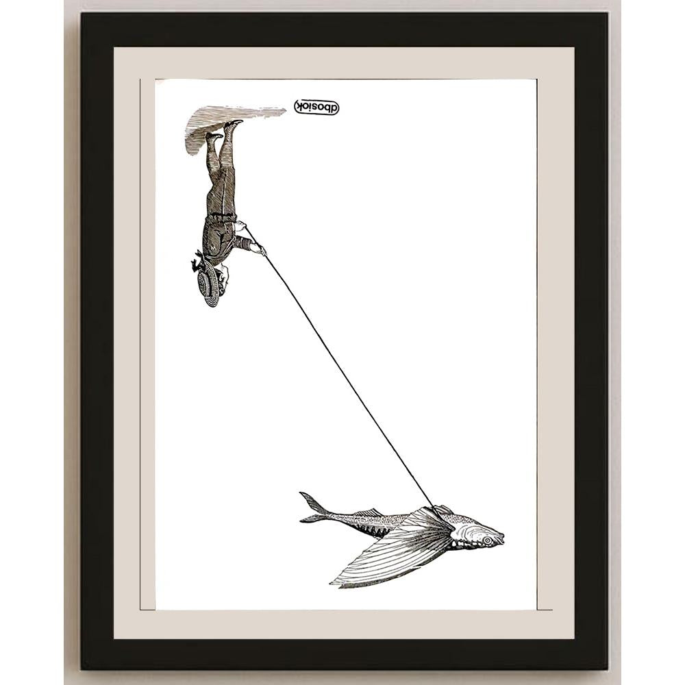 Doru Bosiok 29x21cm Orijinal Karikatür BOD05212