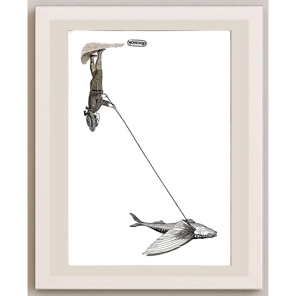 Doru Bosiok 29x21cm Orijinal Karikatür BOD05212