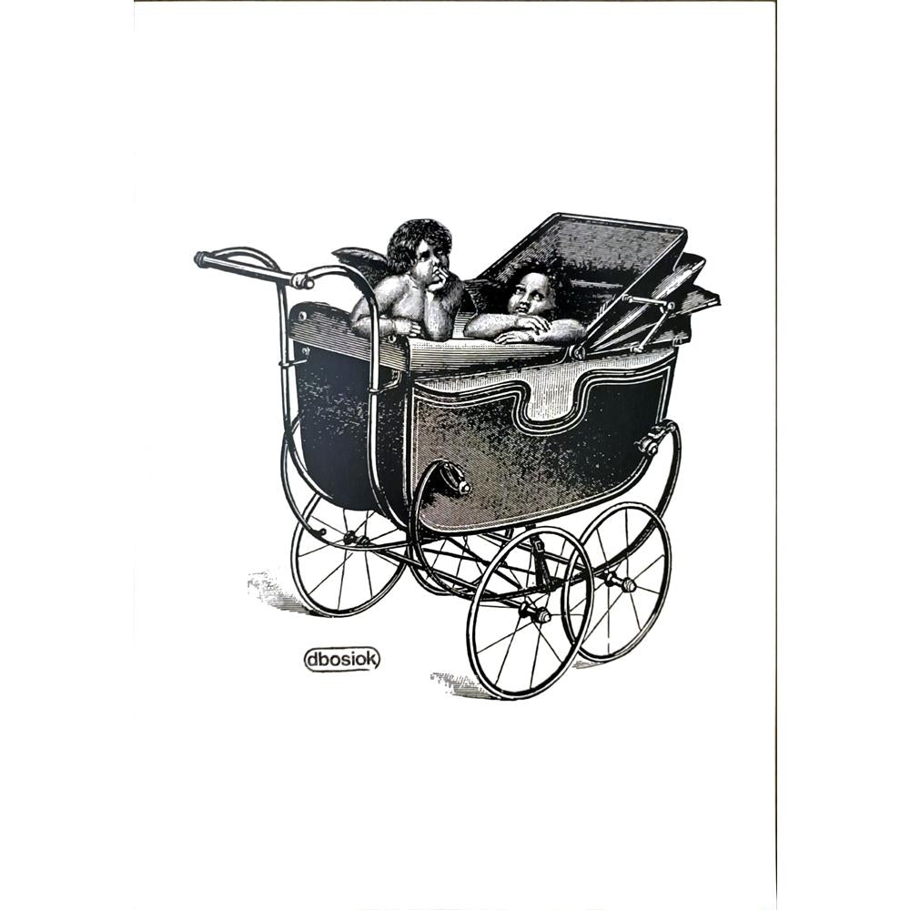 Doru Bosiok 29x21cm Orijinal Karikatür BOD05213