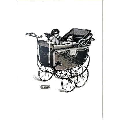 Doru Bosiok 29x21cm Orijinal Karikatür BOD05213