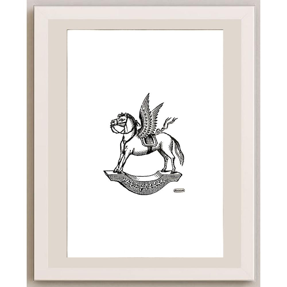 Doru Bosiok 29x21cm Orijinal Karikatür BOD05215
