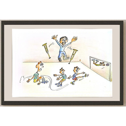 İsmail Tortamış 29x21cm Orijinal Karikatür BOD05216