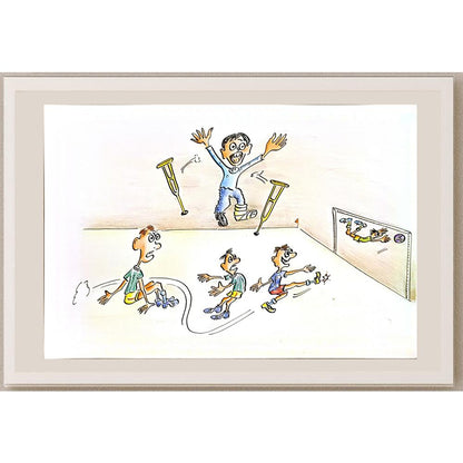 İsmail Tortamış 29x21cm Orijinal Karikatür BOD05216