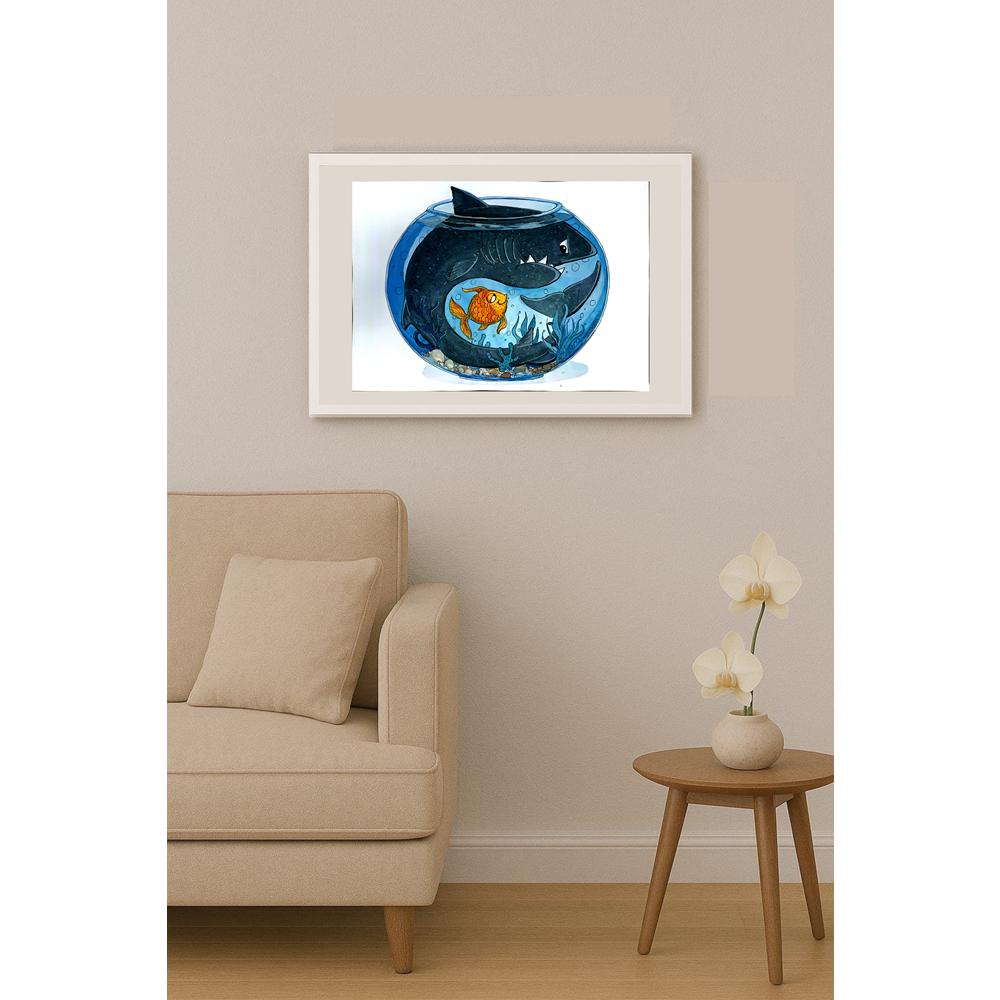 Rıfat Batur 29x21cm Orijinal Karikatür BOD05222