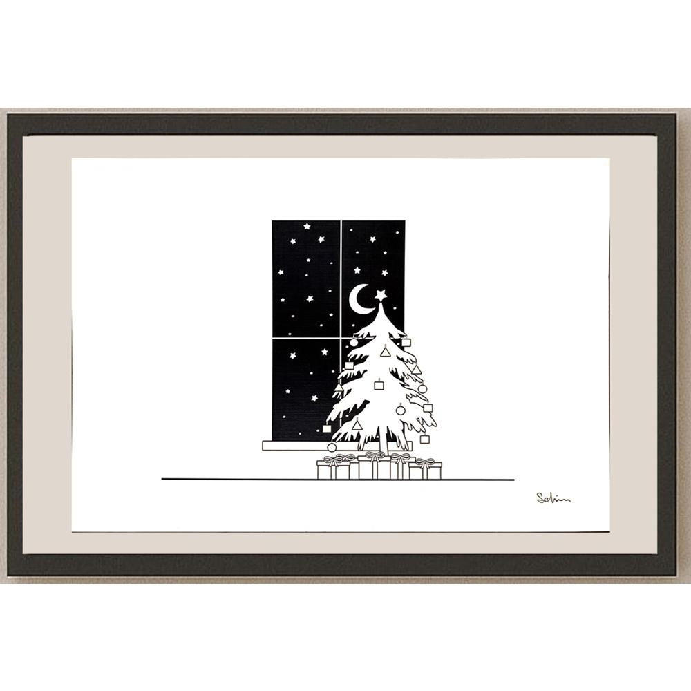 Selim Tanrıseven 29x21cm Orijinal Karikatür BOD05228