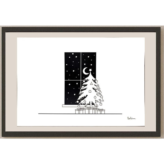 Selim Tanrıseven 29x21cm Orijinal Karikatür BOD05228