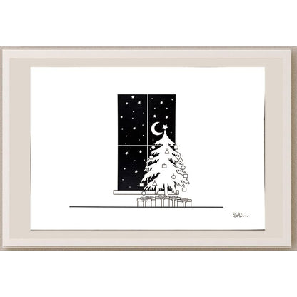 Selim Tanrıseven 29x21cm Orijinal Karikatür BOD05228