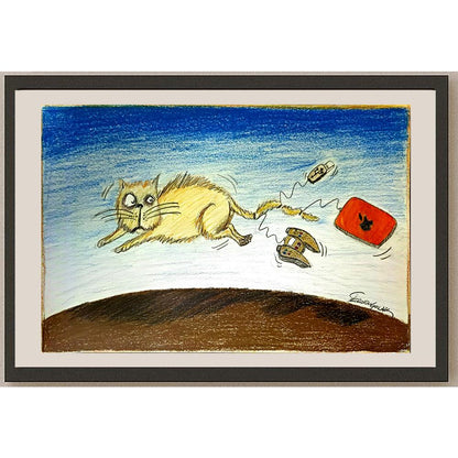 Erdem Çolak 29x21cm Orijinal Karikatür BOD05232